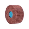 Pferd 4" x 2" POLINOX® Non-Woven Finishing Drum - 5/8-11 Thread, PNL Type -A/O 280 Grit 43190